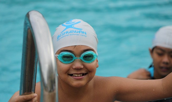 enfant baignade